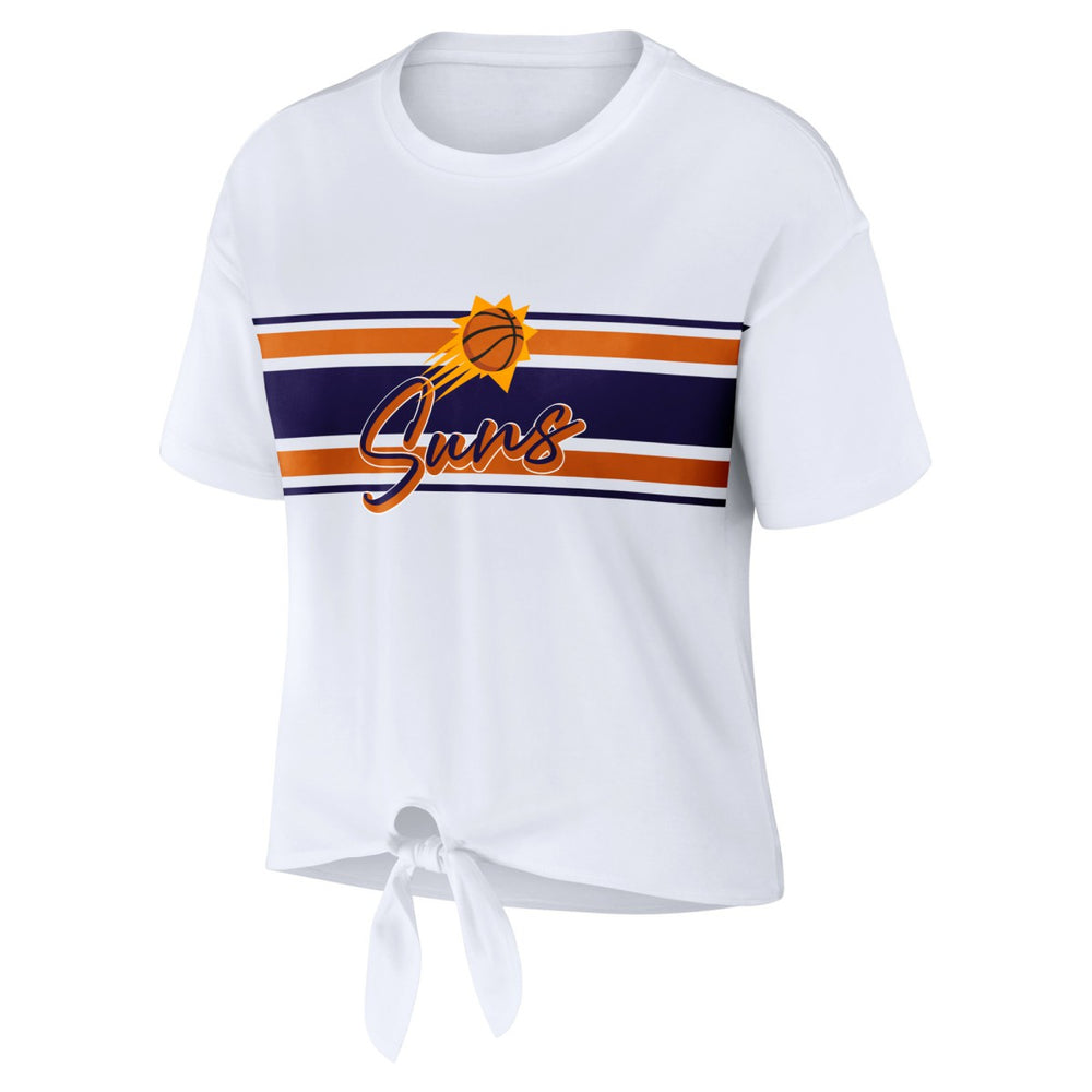 NBA Phoenix Suns WEAR by Erin Andrews Women's Tie-Front T-Shirt