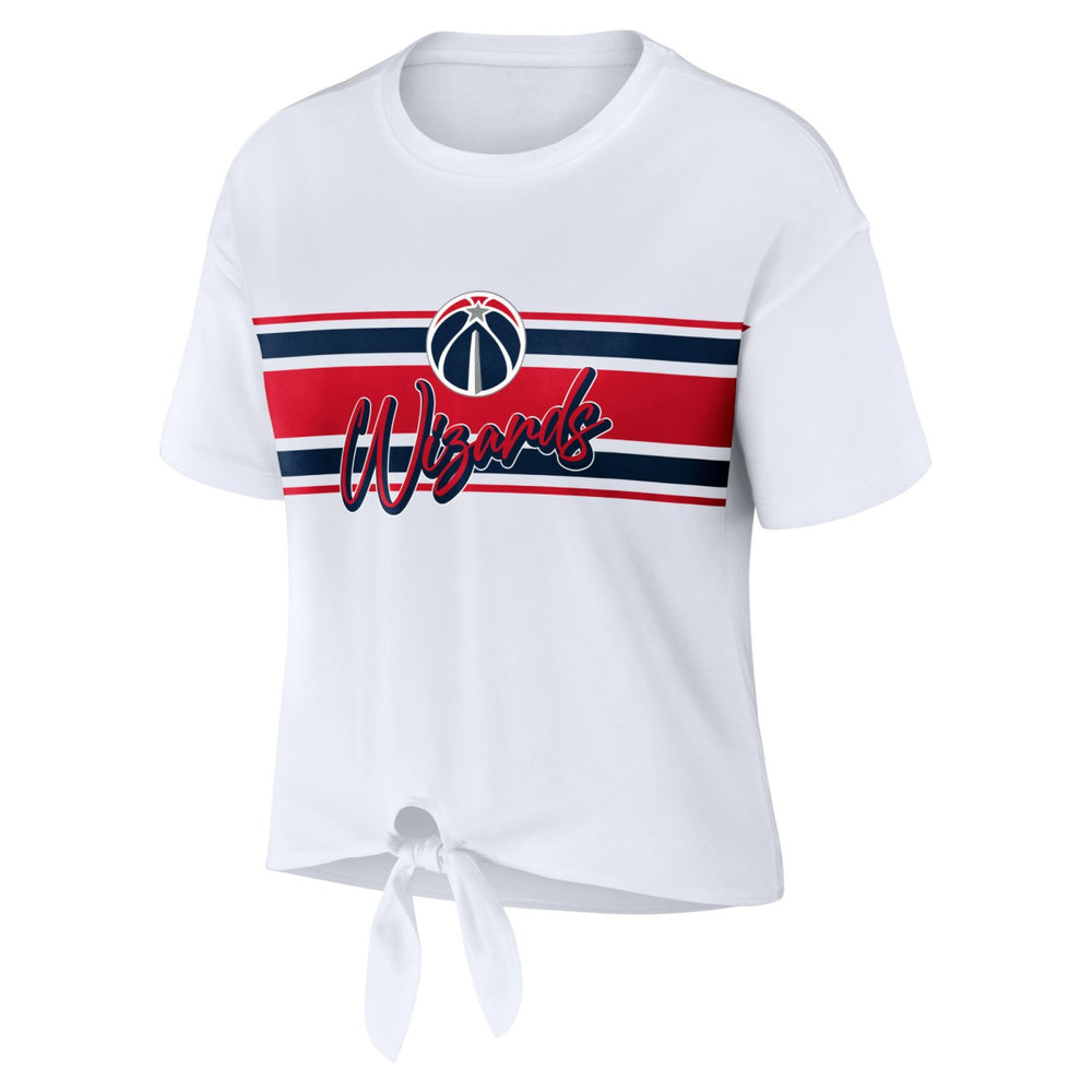 NBA Washington Wizards WEAR by Erin Andrews Women's Tie-Front T-Shirt