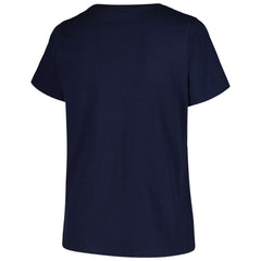 MLB Cleveland Guardians Profile Women's Plus Size Arch Logo T-Shirt