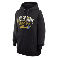 NBA Golden State Warriors G-III 4Her by Carl Banks Women's Filigree Logo Pullover Hoodie - Black discount