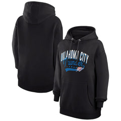 NBA Oklahoma City Thunder G-III 4Her by Carl Banks Women's Filigree Logo Pullover Hoodie - Black discount