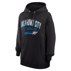 NBA Oklahoma City Thunder G-III 4Her by Carl Banks Women's Filigree Logo Pullover Hoodie - Black discount
