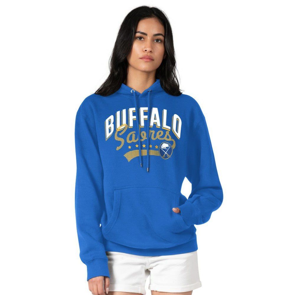 NHL  Buffalo Sabres G-III 4Her by Carl Banks Women's Filigree Logo Pullover Hoodie – Royal