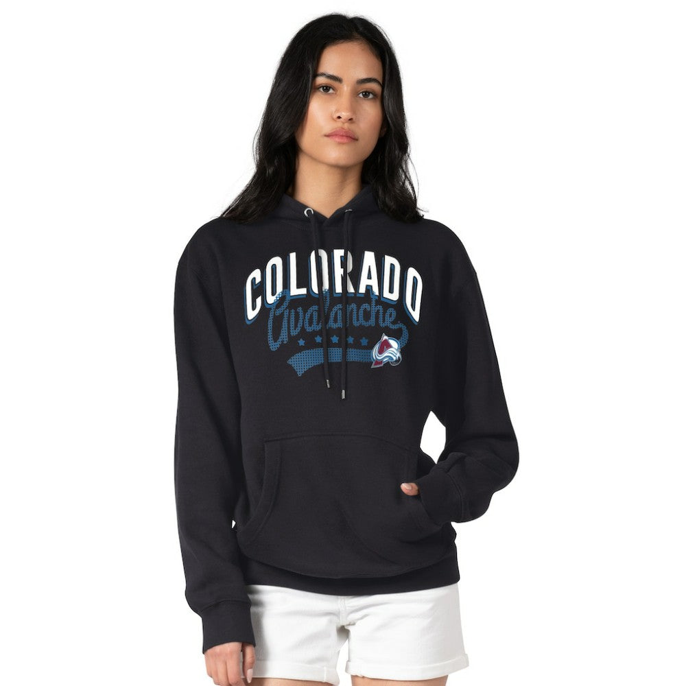 NHL  Colorado Avalanche G-III 4Her by Carl Banks Women's Filigree Logo Pullover Hoodie – Black