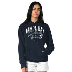 NHL  Tampa Bay Lightning G-III 4Her by Carl Banks Women's Filigree Logo Pullover Hoodie – Navy
