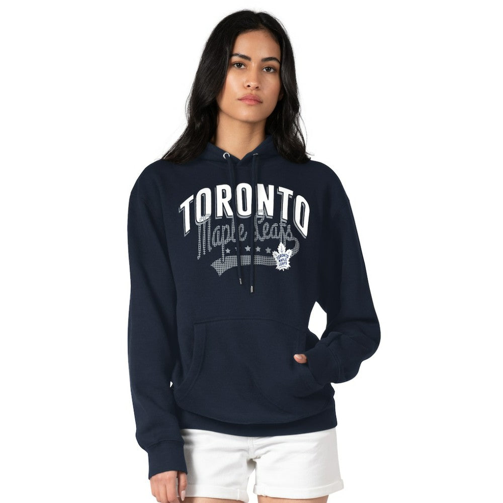 NHL  Toronto Maple Leafs G-III 4Her by Carl Banks Women's Filigree Logo Pullover Hoodie – Navy