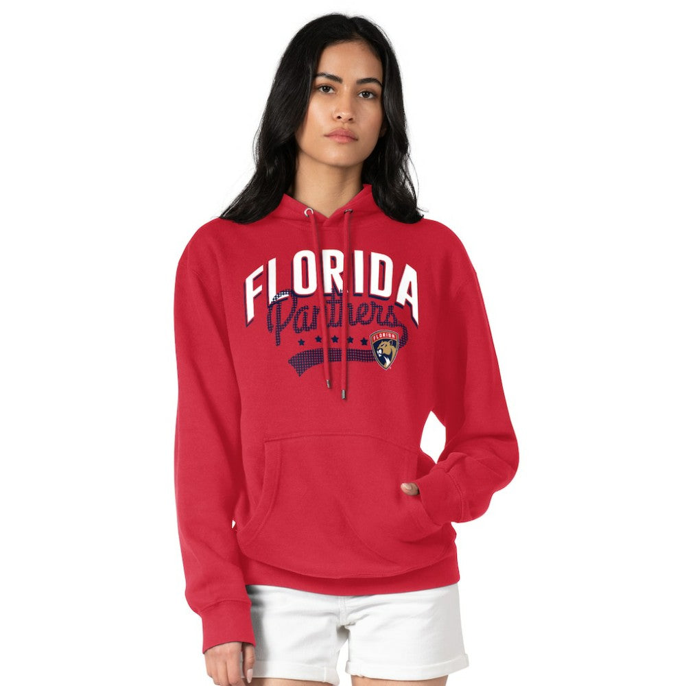NHL  Florida Panthers G-III 4Her by Carl Banks Women's Filigree Logo Pullover Hoodie – Red