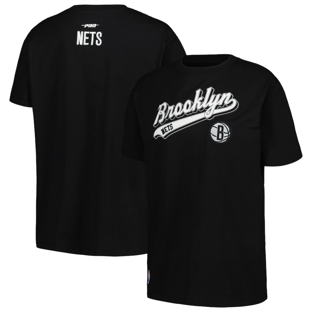 NBA Brooklyn Nets Pro Standard Women's Script Boyfriend T-Shirt