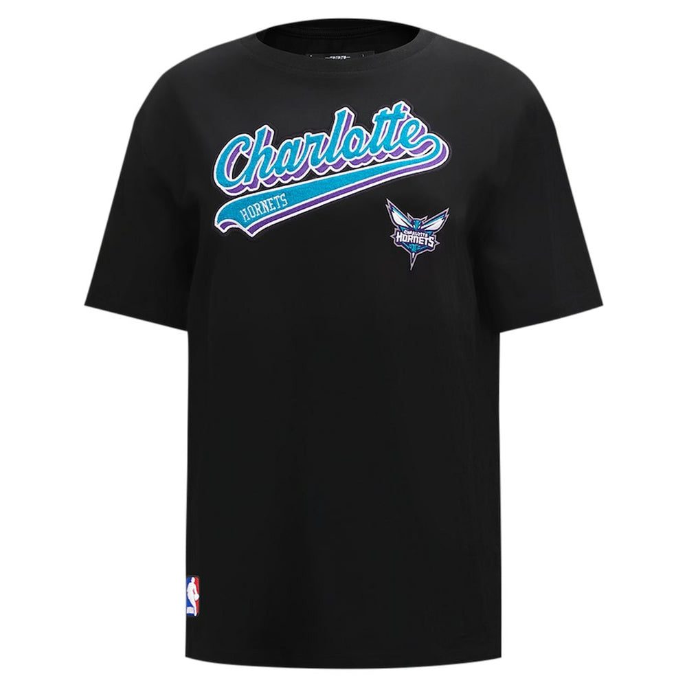 NBA Charlotte Hornets Pro Standard Women's Script Boyfriend T-Shirt