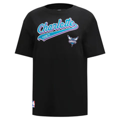 NBA Charlotte Hornets Pro Standard Women's Script Boyfriend T-Shirt