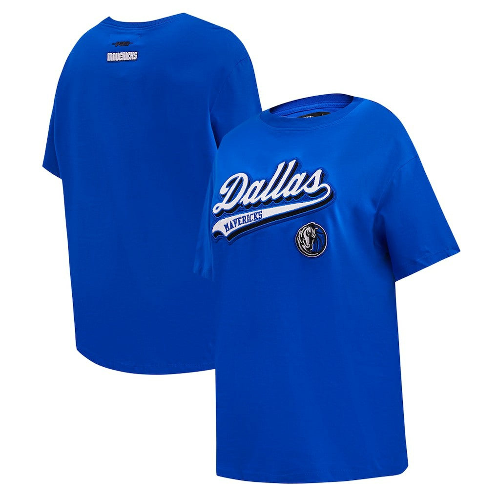 NBA Dallas Mavericks Pro Standard Women's Script Boyfriend T-Shirt sale