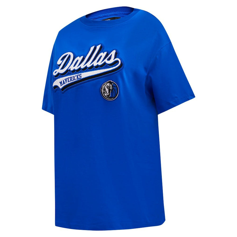 NBA Dallas Mavericks Pro Standard Women's Script Boyfriend T-Shirt sale