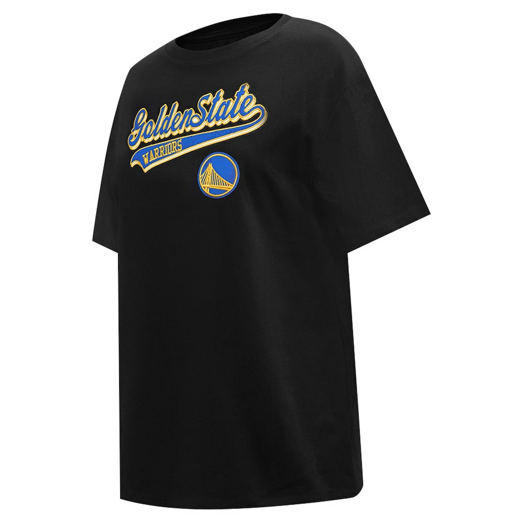 NBA Golden State Warriors Pro Standard Women's Script Boyfriend T-Shirt sale