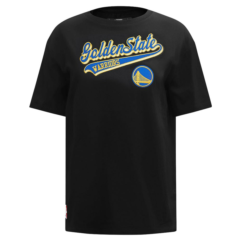 NBA Golden State Warriors Pro Standard Women's Script Boyfriend T-Shirt sale
