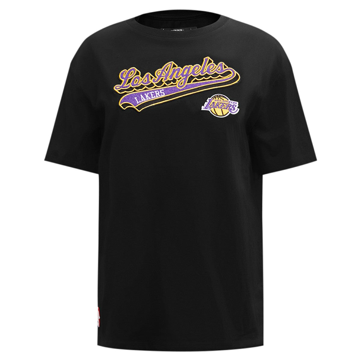 NBA Los Angeles Lakers Pro Standard Women's Script Boyfriend T-Shirt