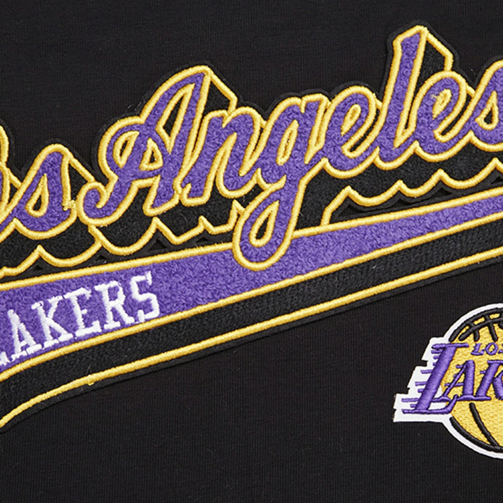 NBA Los Angeles Lakers Pro Standard Women's Script Boyfriend T-Shirt