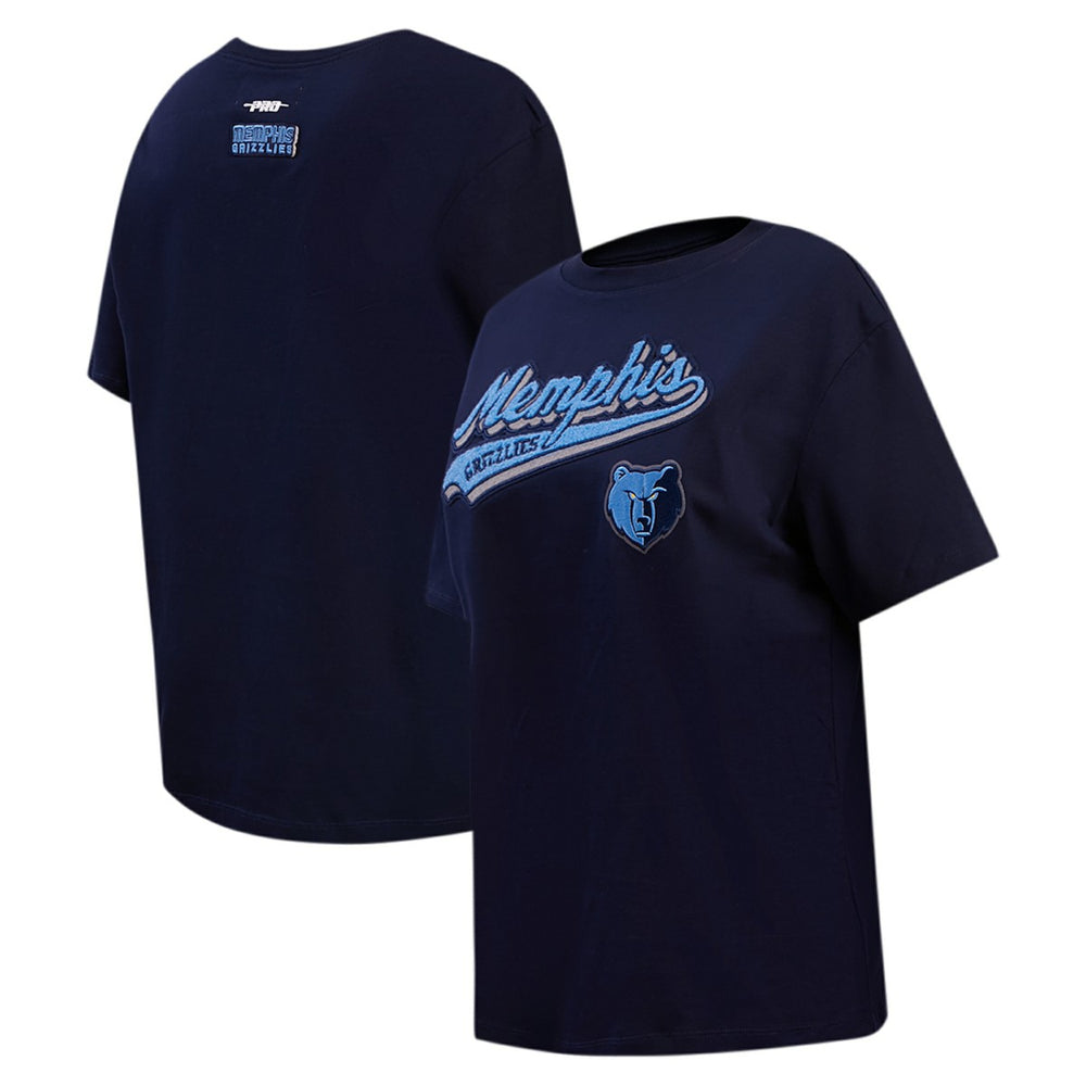 NBA Memphis Grizzlies Pro Standard Women's Script Boyfriend T-Shirt