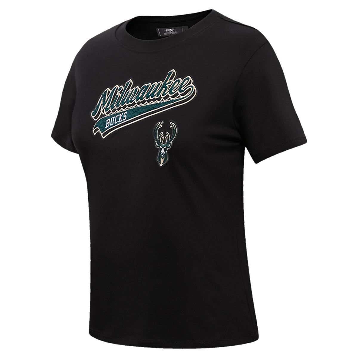 NBA Milwaukee Bucks Pro Standard Women's Script Boyfriend T-Shirt