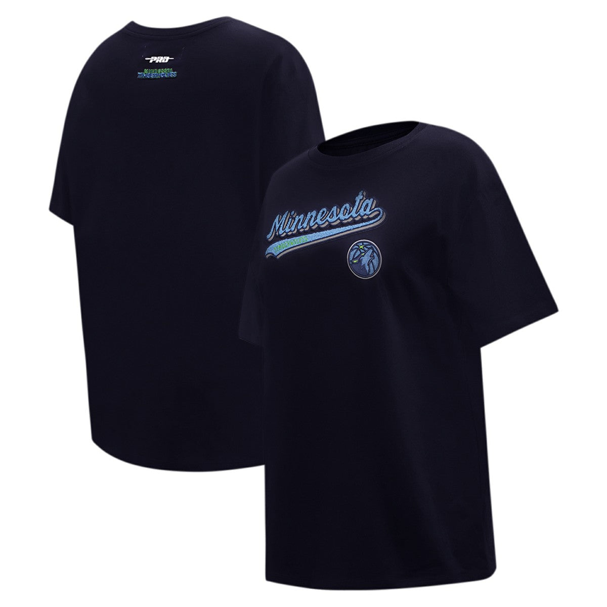 NBA Minnesota Timberwolves Pro Standard Women's Script Boyfriend T-Shirt