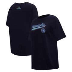 NBA Minnesota Timberwolves Pro Standard Women's Script Boyfriend T-Shirt