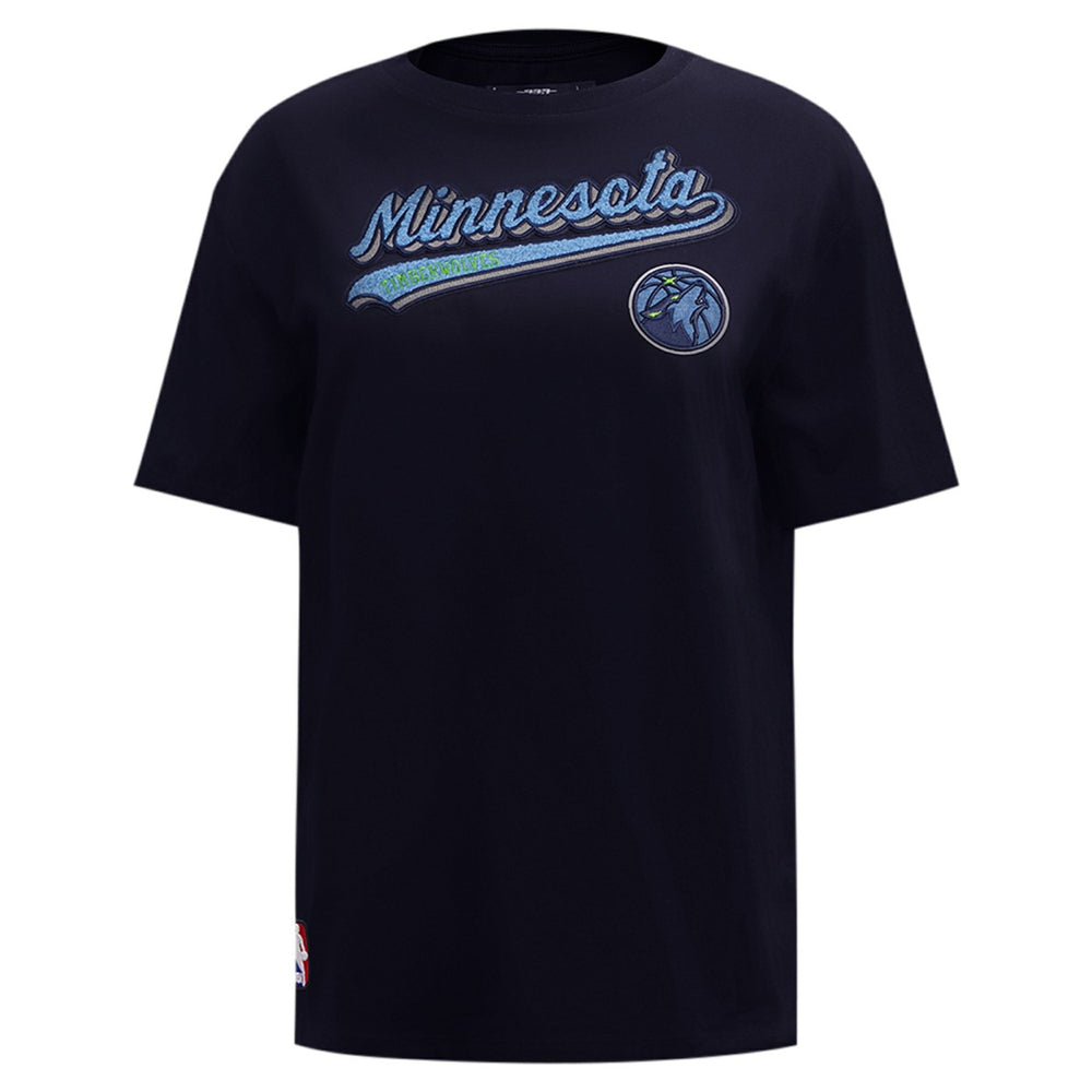 NBA Minnesota Timberwolves Pro Standard Women's Script Boyfriend T-Shirt