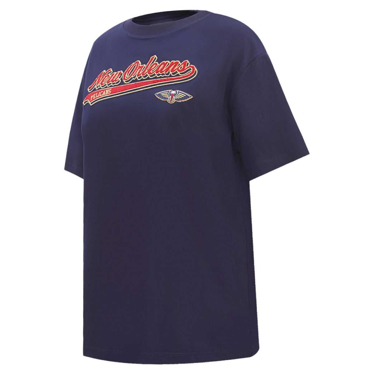 NBA New Orleans Pelicans Pro Standard Women's Script Boyfriend T-Shirt