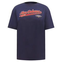 NBA New Orleans Pelicans Pro Standard Women's Script Boyfriend T-Shirt