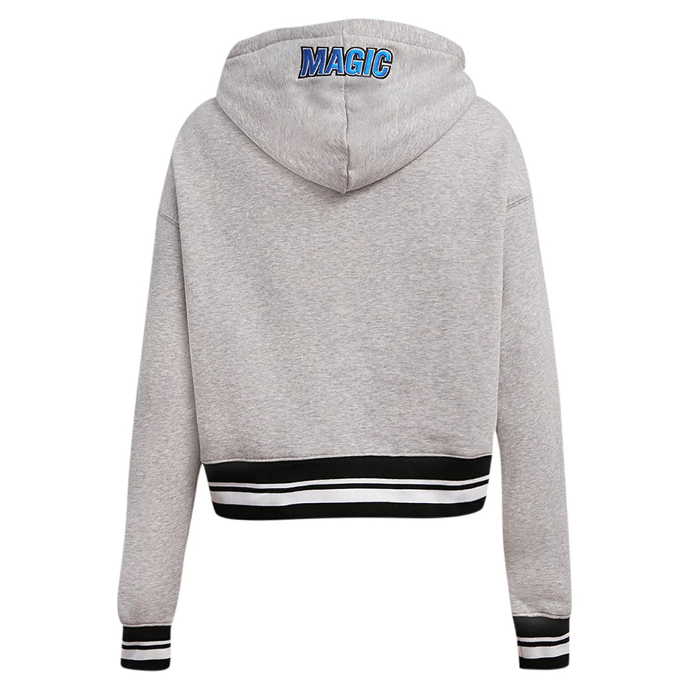 NBA Orlando Magic Pro Standard Women's Script Tail Cropped Pullover Hoodie