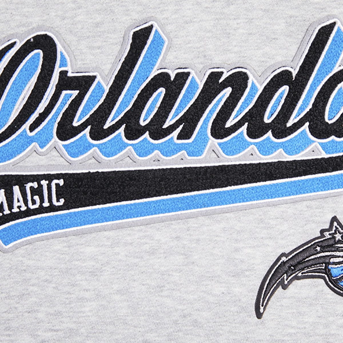 NBA Orlando Magic Pro Standard Women's Script Tail Cropped Pullover Hoodie