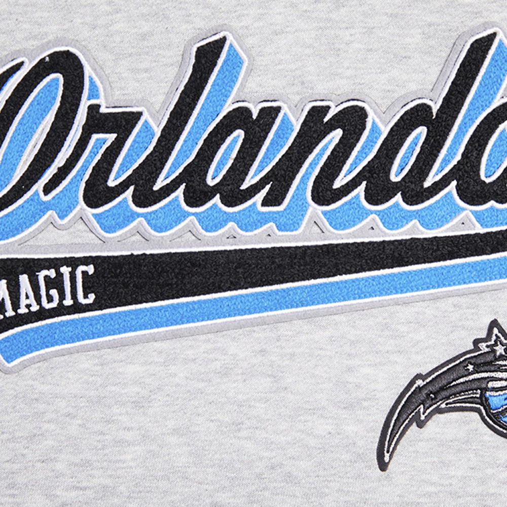 NBA Orlando Magic Pro Standard Women's Script Tail Cropped Pullover Hoodie