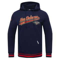 NBA New Orleans Pelicans Pro Standard Script Tail Pullover Hoodie