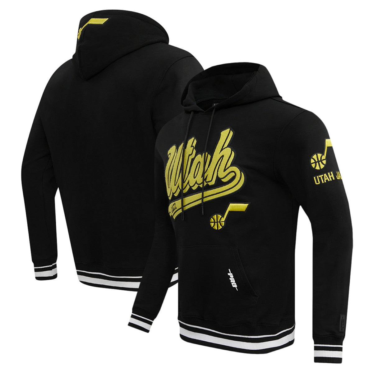 NBA Utah Jazz Pro Standard Script Tail Pullover Hoodie