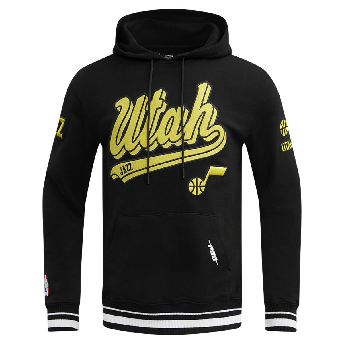 NBA Utah Jazz Pro Standard Script Tail Pullover Hoodie