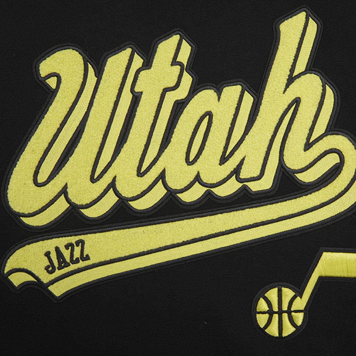 NBA Utah Jazz Pro Standard Script Tail Pullover Hoodie