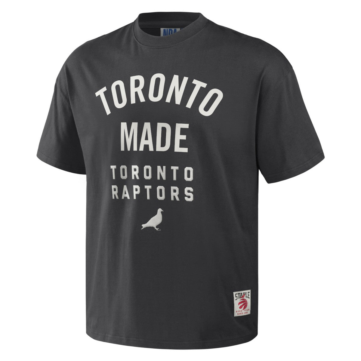 NBA Toronto Raptors NBA x Staple Heavyweight Oversized T-Shirt