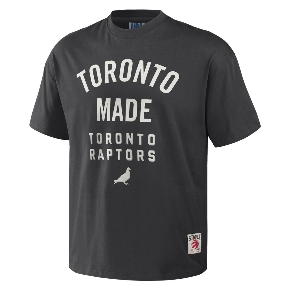 NBA Toronto Raptors NBA x Staple Heavyweight Oversized T-Shirt