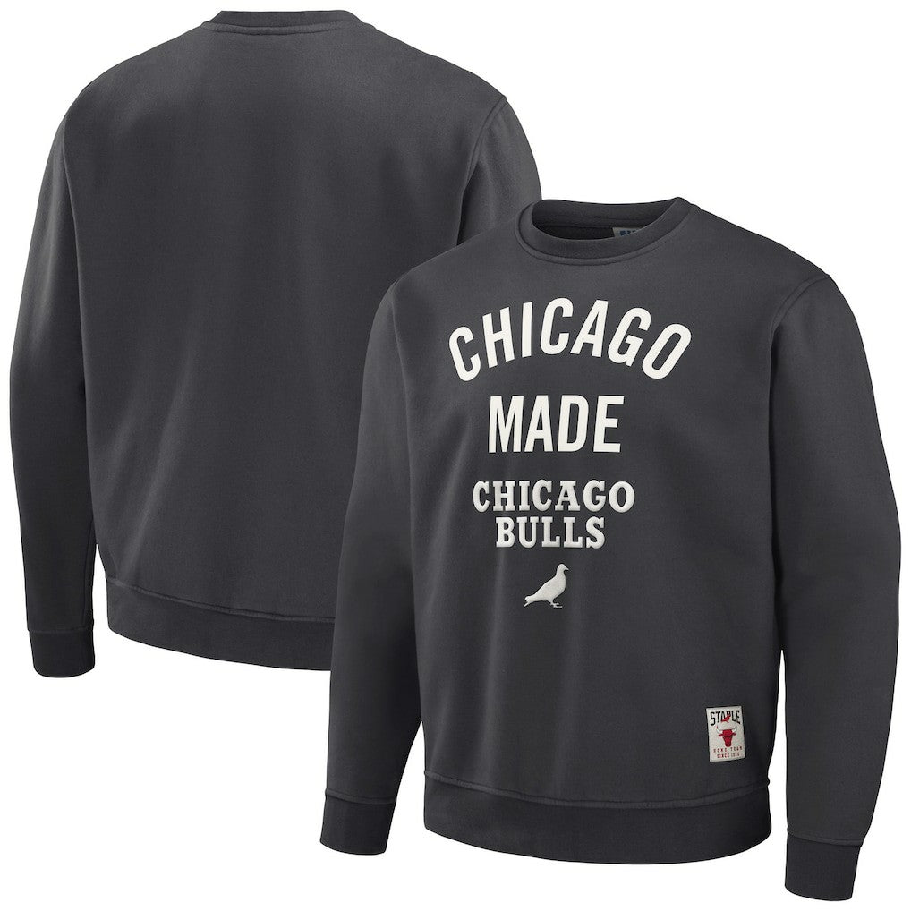 NBA Chicago Bulls NBA x Staple Plush Pullover Sweatshirt