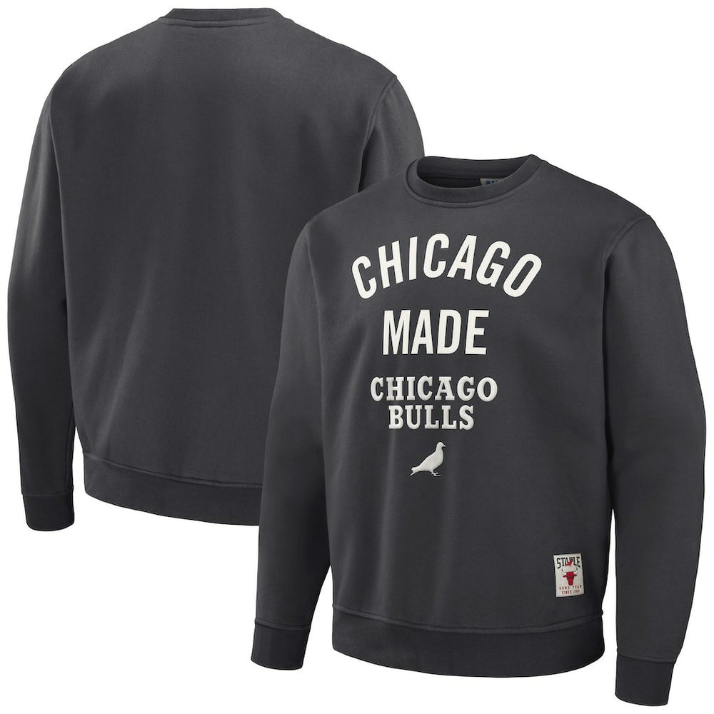 NBA Chicago Bulls NBA x Staple Plush Pullover Sweatshirt
