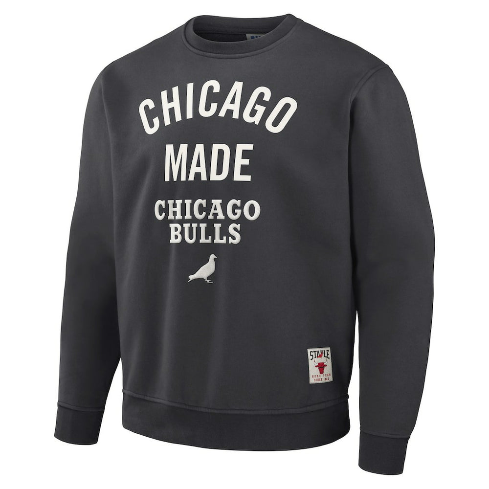 NBA Chicago Bulls NBA x Staple Plush Pullover Sweatshirt