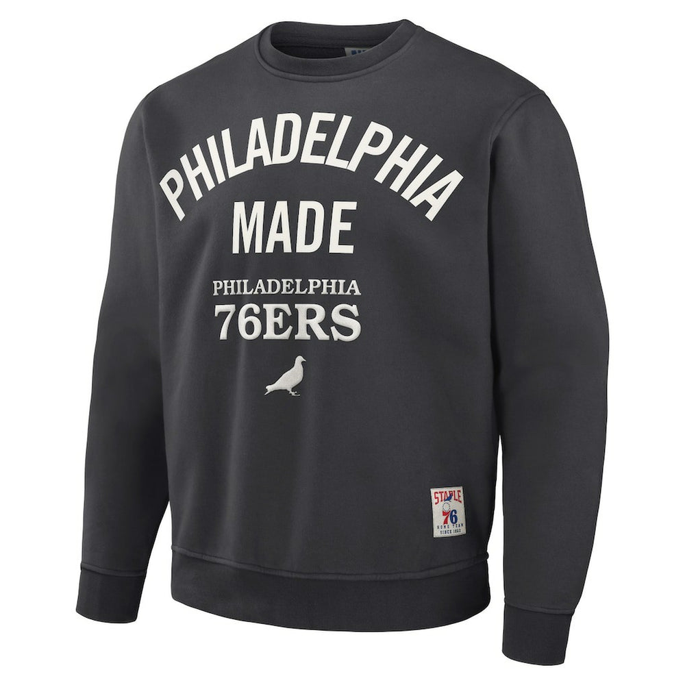NBA Philadelphia 76ers NBA x Staple Plush Pullover Sweatshirt