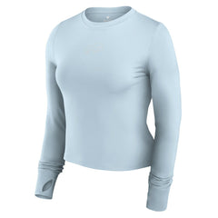 Women's Studio Fitted Long Sleeve Gym Top - Buffalo Bills