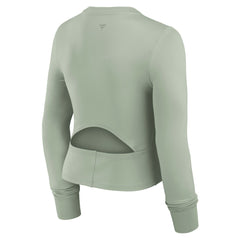 Women's Studio Fitted Long Sleeve Gym Top - Green Bay Packers