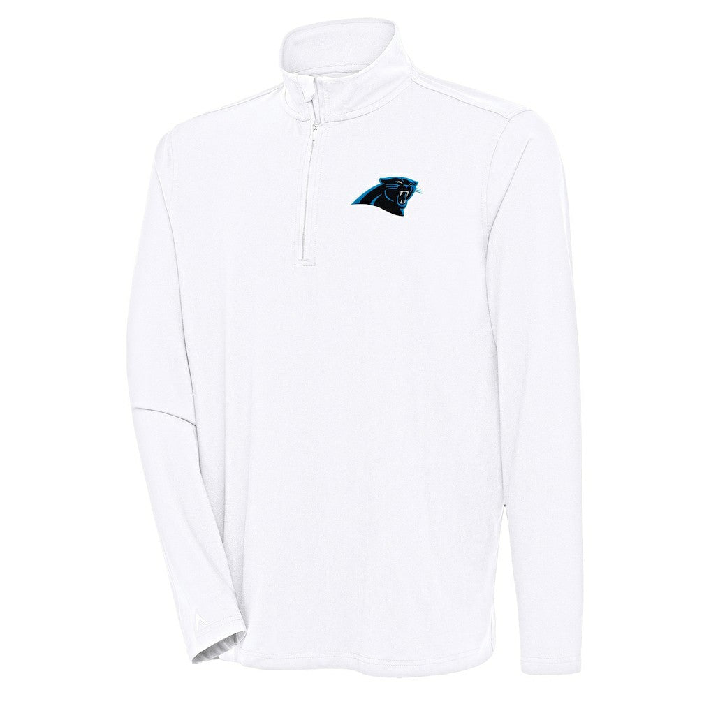 Antigua Hunk Quarter-Zip Pullover Top - Carolina Panthers