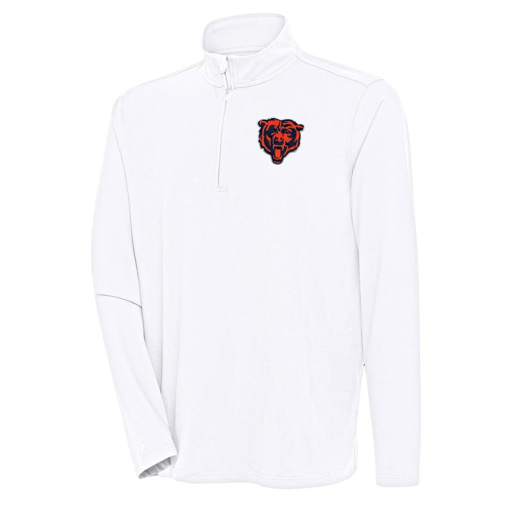 Antigua Hunk Quarter-Zip Pullover Top - Chicago Bears