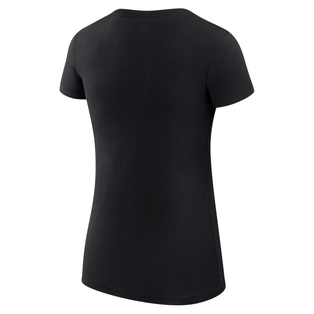 NBA Houston Rockets G-III 4Her by Carl Banks Women's Super-Slim Fit Lightweight Filigree Logo T-Shirt - Black on sale
