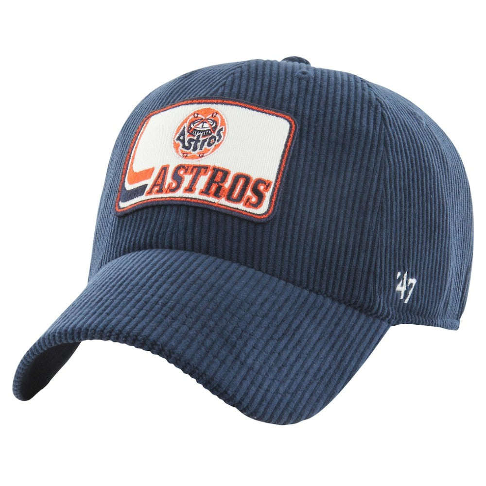 MLB Houston Astros '47 Wax Pack Collection Corduroy Clean Up Adjustable Hat