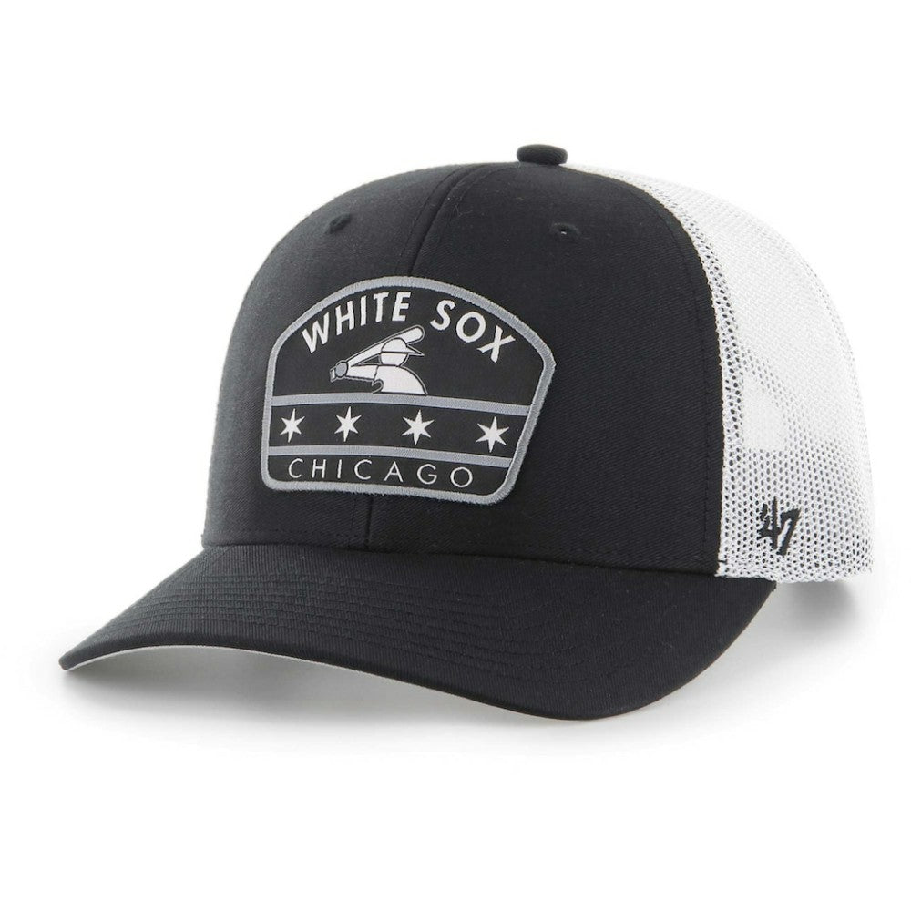 MLB Chicago White Sox '47 Retro Region Patch Trucker Adjustable Hat