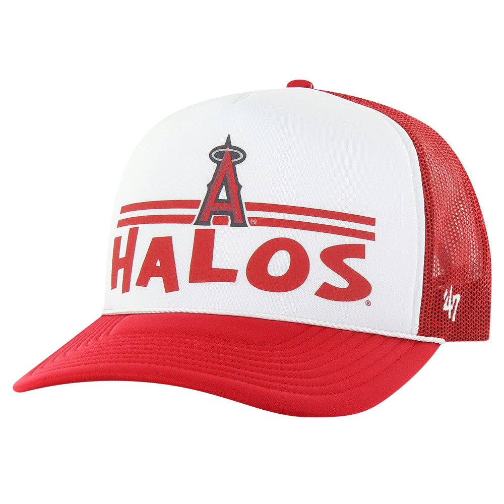 MLB Los Angeles Angels '47 Retro Region Foam Trucker Adjustable Hat