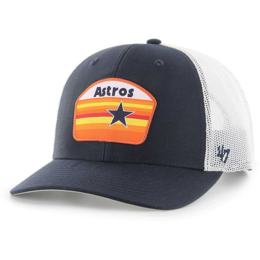 MLB Houston Astros '47 Retro Region Patch Trucker Adjustable Hat