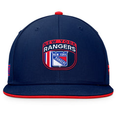 NHL Navy New York Rangers Fanatics 2024 NHL Draft Snapback Hat